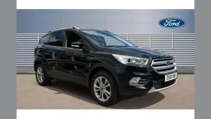 Used Ford Kuga Titanium 150 HP (110 kW) 2018 Black SUV