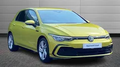 Yellow Used 2020 VW Golf VIII R-line Hatchback | £19,791 (Fair price)