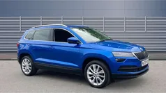 Blue Used 2021 Skoda Karoq SE L SUV | £19,350 (Fair price)