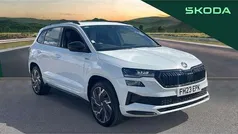 White Used 2023 Skoda Karoq SportLine SUV | £27,251 (Fair price)