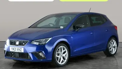 Used Seat Ibiza FR 110 HP (80 kW) 2021 Blue Hatchback
