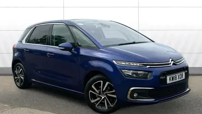 Usado Citroën C4 SpaceTourer Flair 120 CV (88 kW) 2018 Azul Monovolumen