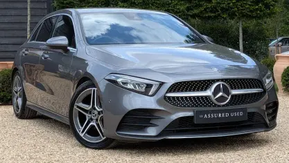 Used Mercedes A200 AMG line 163 HP (119 kW) 2020 Grey Hatchback