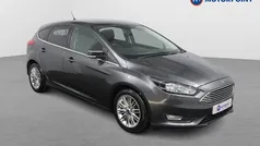 Black Used 2017 Ford Focus Zetec Hatchback | £7,549 (Fair price)