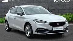 White Used 2021 Seat Leon FR Hatchback | £18,449 (Fair price)