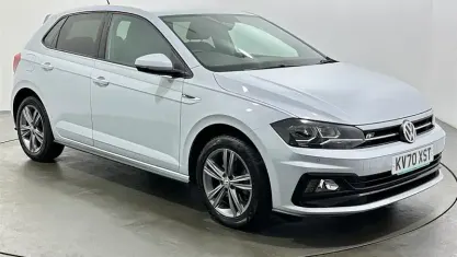Used VW Polo R-line 116 HP (85 kW) 2020 Silver Hatchback