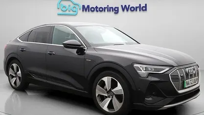 Used 2022 Audi e-tron Sportback S-Line SUV | £22,800 (Fair price)