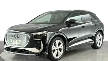 Used Audi Q4 e-tron S-Line 150 kW (204 HP) 2023 Black SUV