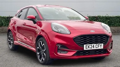 Red Used 2023 Ford Puma ST-Line X Hatchback | £18,878 (Fair price)