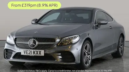 Grey Used 2020 Mercedes C220 AMG line Coupe | £19,722 (Fair price)