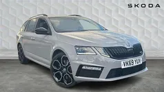 Meteor grey Used 2020 Skoda Octavia vRS Estate | £20,950 (Fair price)