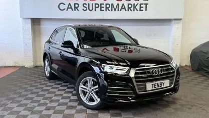 Used Audi Q5 S-Line 252 HP (185 kW) 2018 Black SUV