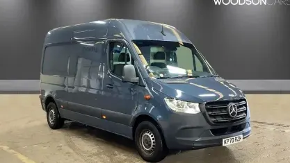 Używany Mercedes E-Sprinter Progressive 85 kW (116 KM) 2020 Szary Van