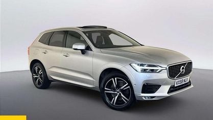 Używany Volvo XC60 R-Design 190 KM (139 kW) 2018 Srebrny SUV
