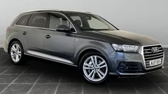 Grey Used 2017 Audi Q7 S-Line SUV | £18,195 (Fair price)