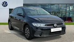 Deep black pearlescent Used 2022 VW Polo Life Hatchback | £15,617 (Fair price)