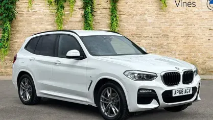 Used BMW X3 M Sport 190 HP (139 kW) 2019 White SUV