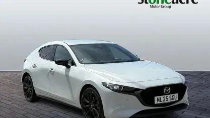 Used Mazda 3 Homura-Line 140 HP (102 kW) 2025 White Hatchback