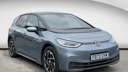 Used VW ID.3 Pro Performance 150 kW (204 HP) 2022 Blue Hatchback