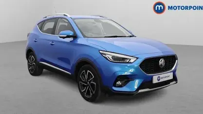 Used MG ZS Exclusive 111 HP (81 kW) 2023 Blue SUV