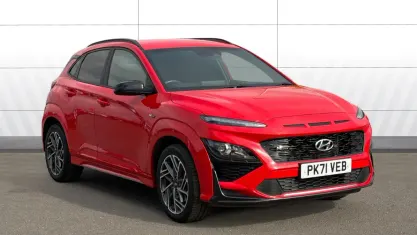 Used Hyundai Kona N Line 120 HP (88 kW) 2021 Red SUV