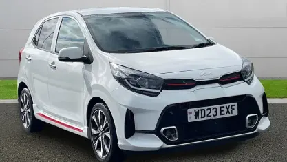 Used Kia Picanto GT-Line S 101 HP (74 kW) 2023 White Hatchback
