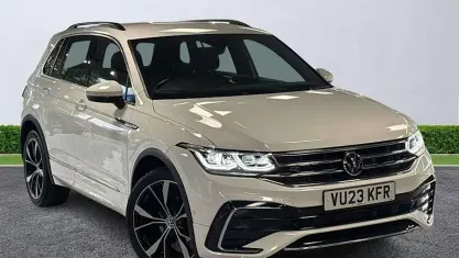 Used VW Tiguan R-line 150 HP (110 kW) 2023 White SUV