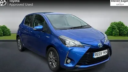 Used Toyota Yaris 116 HP (85 kW) 2020 Blue Hatchback