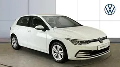 White Used 2023 VW Golf VIII Life Hatchback | £17,274 (Fair price)