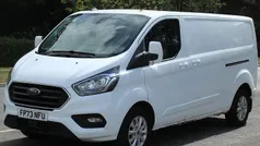 White Used 2023 Ford Transit Custom Limited Van | £18,200 (Fair price)