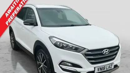 Used Hyundai Tucson GO! 177 HP (130 kW) 2018 White SUV