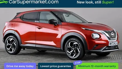 Used Nissan Juke N-Connecta 114 HP (83 kW) 2023 Red SUV