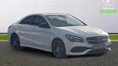White Used 2017 Mercedes CLA220 AMG line Sedan | £16,099 (Fair price)