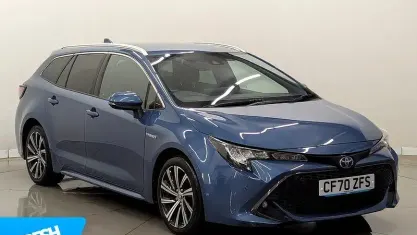 Used Toyota Corolla Design 184 HP (135 kW) 2021 Blue Estate