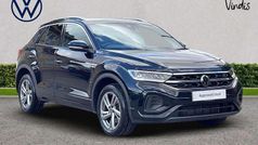 Black Used 2022 VW T-Roc R-line SUV | £25,213 (Fair price)