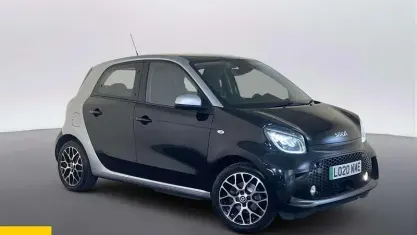 Begagnad Smart ForFour Electric Drive Prime Exclusive 60 kW (82 HK) 2020 Silver Halvkombi