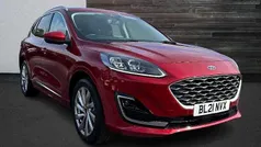 Red Used 2021 Ford Kuga Vignale SUV | £20,190 (Fair price)