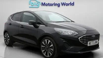 Used Ford Fiesta Titanium X 101 HP (74 kW) 2023 Black Hatchback