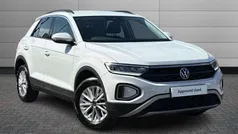 White Used 2023 VW T-Roc Life SUV | £18,095 (Good price)