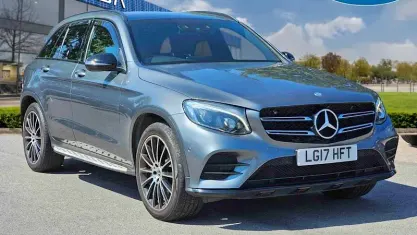 Used Mercedes GLC250 AMG line 204 HP (150 kW) 2017 Grey SUV