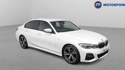 White Used 2021 BMW 318 M Sport Sedan | £20,399 (Fair price)