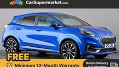 Blue Used 2021 Ford Puma Gen-E ST-Line Hatchback | £16,697 (Fair price)