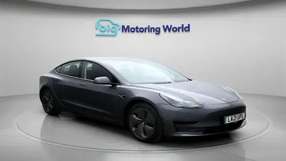 Used Tesla Model 3 Standard Range Plus 222 kW (302 HP) 2021 Grey Sedan
