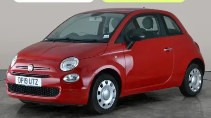Used Fiat 500 Pop 69 HP (50 kW) 2019 Red Hatchback