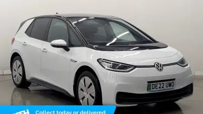 Used VW ID.3 Pro Performance 150 kW (204 HP) 2022 White Hatchback