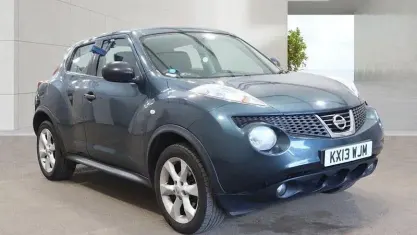 Used Nissan Juke Acenta 117 HP (86 kW) 2013 Blue SUV