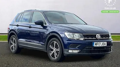 Used VW Tiguan Active 150 HP (110 kW) 2017 Blue SUV