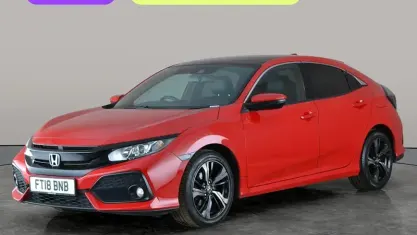Used Honda Civic EX 129 HP (94 kW) 2018 Red Hatchback