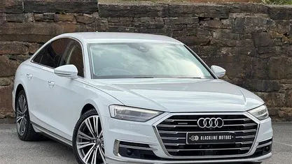 Used Audi A8 Advanced 340 HP (250 kW) 2018 White Sedan