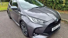 Grey Used 2021 Toyota Yaris Hybrid Design Hatchback | £16,895 (Fair price)